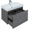 Тумба под раковину Aquanet Nova Lite 75 242274 подвесная Дуб рошелье МДФ / ЛДСП