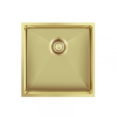 Кухонная мойка Seaman Eco Marino 44 SME-440-LG.A цвет Светлое золото сатин