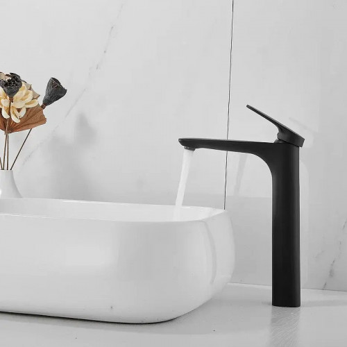 Смеситель для раковины Shevanik S8511H цвет Черный