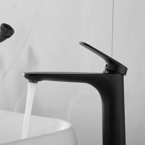 Смеситель для раковины Shevanik S8511H цвет Черный