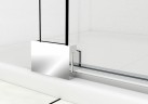 Душевая дверь Vincea Extra 100 VDP-1E9010CGB профиль Черный стекло тонированное