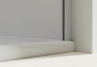 Душевая дверь Vincea Extra 100 VDP-1E9010CGB профиль Черный стекло тонированное