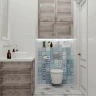 Инсталляция Lavinia Boho RelFix 77010003 для унитаза с клавишей смыва цвет Хром матовый