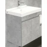 Тумба с раковиной Comforty Осло 60 00-00000835 подвесная Бетон светлый МДФ / ЛДСП