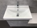 Тумба с раковиной Comforty Осло 60 00-00000835 подвесная Бетон светлый МДФ / ЛДСП