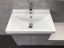 Тумба с раковиной Comforty Осло 60 00-00000835 подвесная Бетон светлый МДФ / ЛДСП