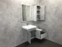 Тумба с раковиной Comforty Осло 60 00-00000835 подвесная Бетон светлый МДФ / ЛДСП