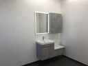 Тумба с раковиной Comforty Осло 60 00-00000835 подвесная Бетон светлый МДФ / ЛДСП