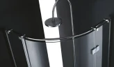 Душевой уголок Cezares Bergamo R-1 Arco 100x100 BERGAMO-W-R-1-100-ARCO-C-Cr-R-IV IV профиль Хром стекло прозрачное