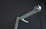 Душевой уголок Cezares Bergamo R-1 Arco 100x100 BERGAMO-W-R-1-100-ARCO-C-Cr-R-IV IV профиль Хром стекло прозрачное