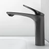 Смеситель для раковины Abelsberg Perfecta INF60101GM цвет Космическая сталь