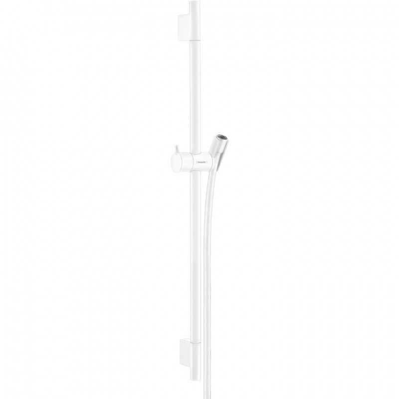 Душевая штанга Hansgrohe Unica S Puro 28632700 Белый матовый латунь на стену