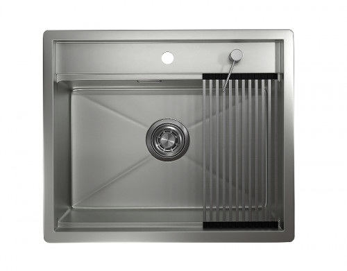Кухонная мойка Granula Kitchen Space 60 6051 цвет Сталь матовая