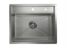 Кухонная мойка Granula Kitchen Space 60 6051 цвет Сталь матовая