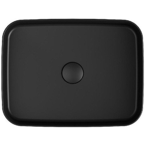 Раковина накладная Isvea Infinity 50 10NF65050-2N Черная матовая