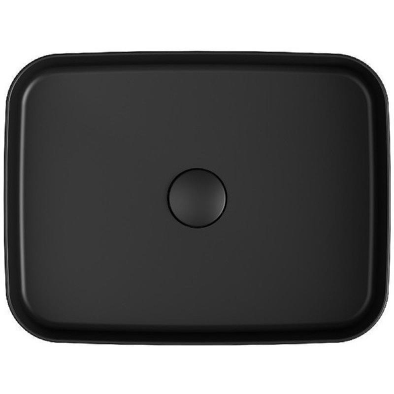 Раковина накладная Isvea Infinity 50 10NF65050-2N Черная матовая