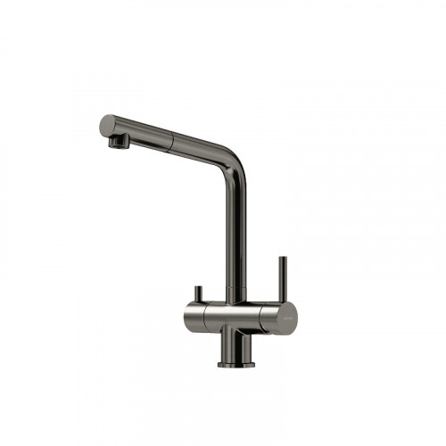 Смеситель для кухни Sancos Spin SC4015GG цвет Вороненая сталь