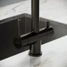 Смеситель для кухни Sancos Spin SC4015GG цвет Вороненая сталь