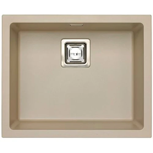 Кухонная мойка Alveus Granital+ Quadrix 50 Pebble G02M 560x460x200 1108035 Галька искусственный камень (литьевой мрамор) встраиваемая сверху, встраиваемая снизу