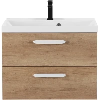 Тумба под раковину BelBagno Aurora 80 AURORA-800-2C-SO-RNN подвесная Rovere Nebrasca Nature МДФ / ЛДСП
