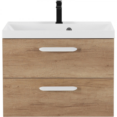 Тумба под раковину BelBagno Aurora 80 AURORA-800-2C-SO-RNN подвесная Rovere Nebrasca Nature МДФ / ЛДСП