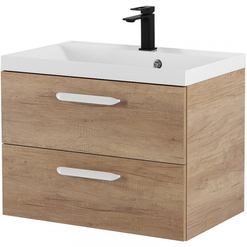 Тумба под раковину BelBagno Aurora 80 AURORA-800-2C-SO-RNN подвесная Rovere Nebrasca Nature МДФ / ЛДСП