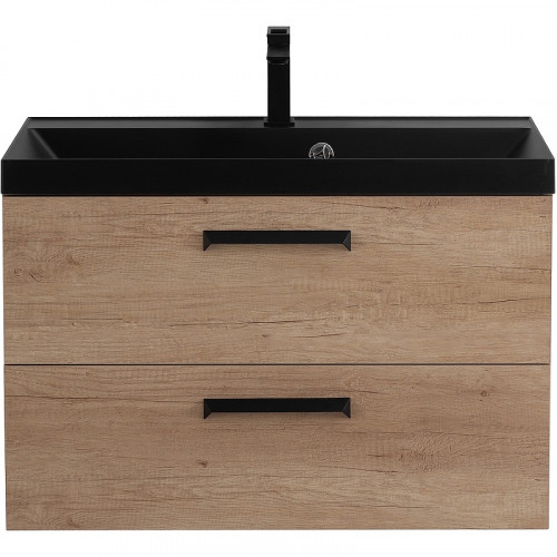 Тумба под раковину BelBagno Aurora 80 AURORA-800-2C-SO-RNN подвесная Rovere Nebrasca Nature МДФ / ЛДСП