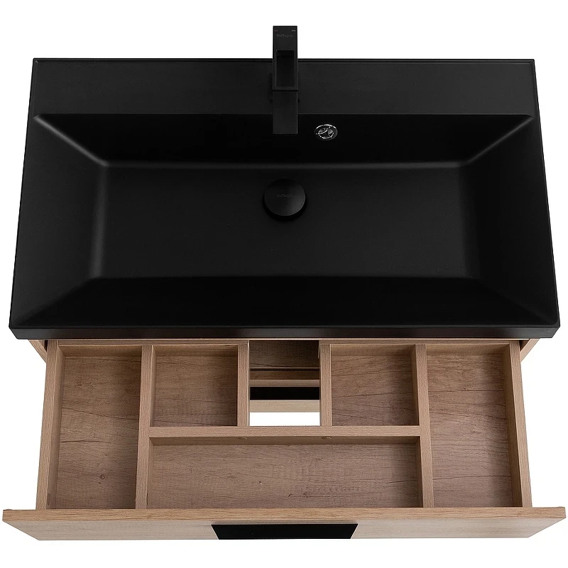Тумба под раковину BelBagno Aurora 80 AURORA-800-2C-SO-RNN подвесная Rovere Nebrasca Nature МДФ / ЛДСП