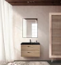 Тумба под раковину BelBagno Aurora 80 AURORA-800-2C-SO-RNN подвесная Rovere Nebrasca Nature МДФ / ЛДСП