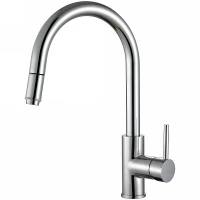Смеситель для кухни Alveus Delos-P Chr 1129021 Хром нержавеющая сталь