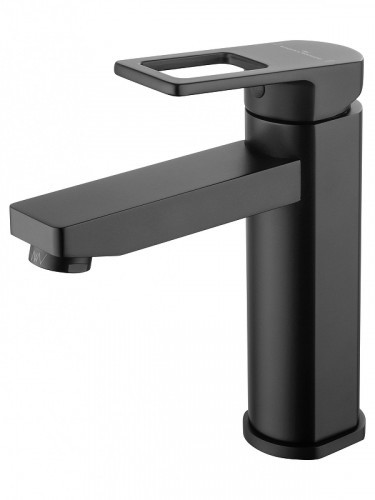 Смеситель для раковины Wonzon &amp; Woghand Frame WW-88139010-MB цвет Черный матовый