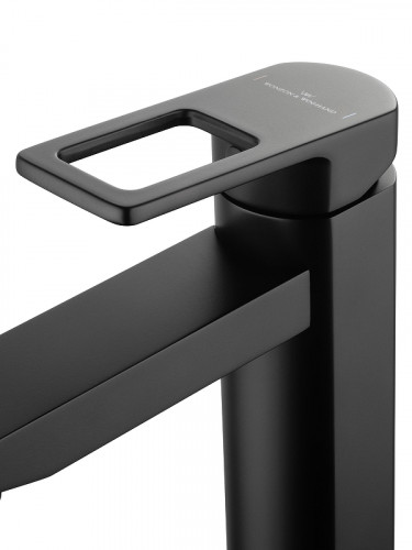 Смеситель для раковины Wonzon &amp; Woghand Frame WW-88139010-MB цвет Черный матовый