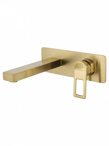 Смеситель для раковины Wonzon & Woghand Frame WW-88869010-BG цвет Брашированное золото