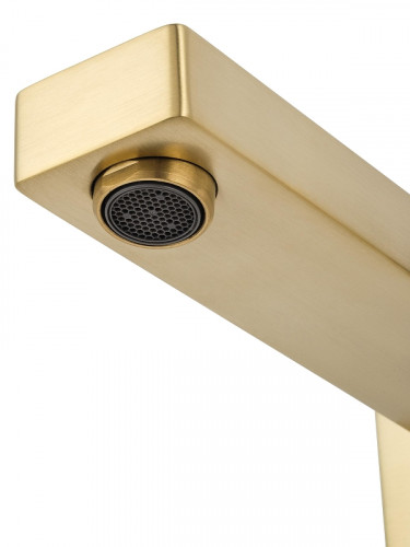 Смеситель для раковины Wonzon & Woghand Frame WW-88869010-BG цвет Брашированное золото