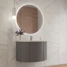 Зеркало Cezares Eco 90 CZR-SPC-ECO-900-LED-TCH с подсветкой с лазерной гравировкой и сенсорным выключателем стекло