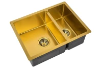Кухонная мойка ZorG PVD Grafit 58 PVD 58-2-44 GRAFIT цвет Графит