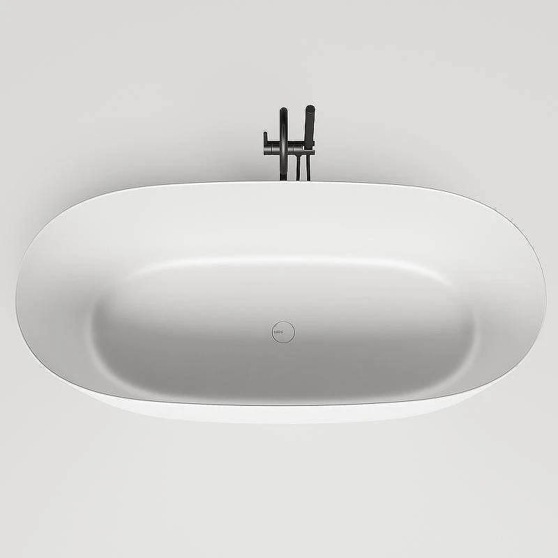 Ванна из искусственного камня Salini Sofia Light 165х75 103611G Белая глянцевая