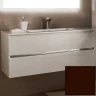 Тумба с раковиной SanVit Кубэ-2 75 kkube2075 в цвете Ral подвесная Шоколад МДФ / ЛДСП