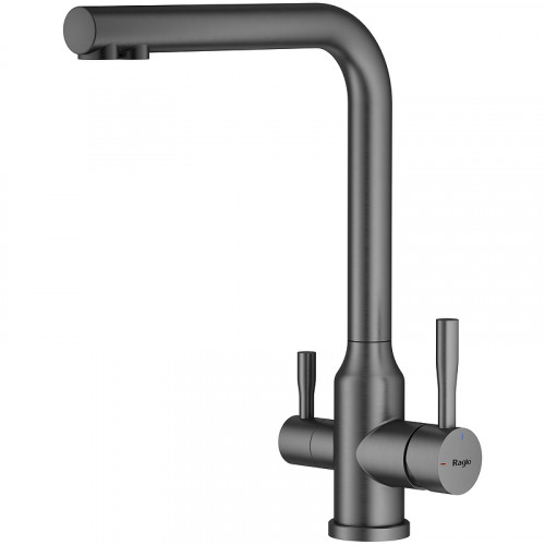 Смеситель для кухни Raglo R81.61.09 Графит матовый латунь