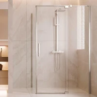 Душевой уголок Vincea Экстенза (Extenza) 100х90 VSR-4EX901090CL профиль Хром стекло прозрачное