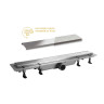 Душевой лоток PlastBrno Design 4 75 SZH4750 с решеткой цвет Хром / под плитку