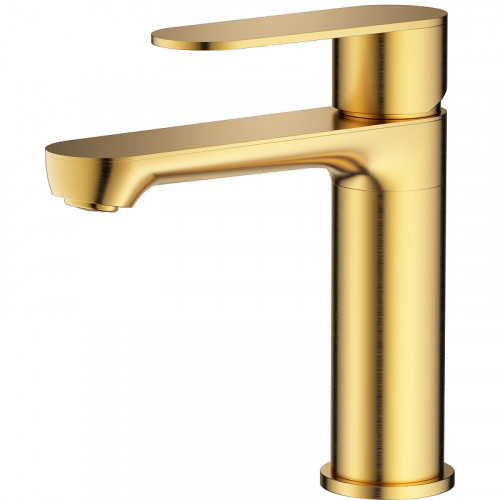 Смеситель для раковины Splenka S222.10.03 Золото матовое нержавеющая сталь