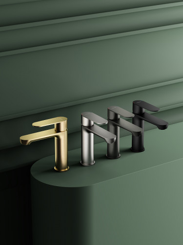 Смеситель для раковины Splenka S222.10.03 Золото матовое нержавеющая сталь