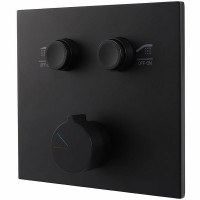 Душевая система Vincea VSFW-4211RMB Черная матовая латунь встраиваемый