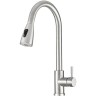 Смеситель для кухни Melodia della vita Perfetto MDV30204ss Нержавеющая сталь нержавеющая сталь