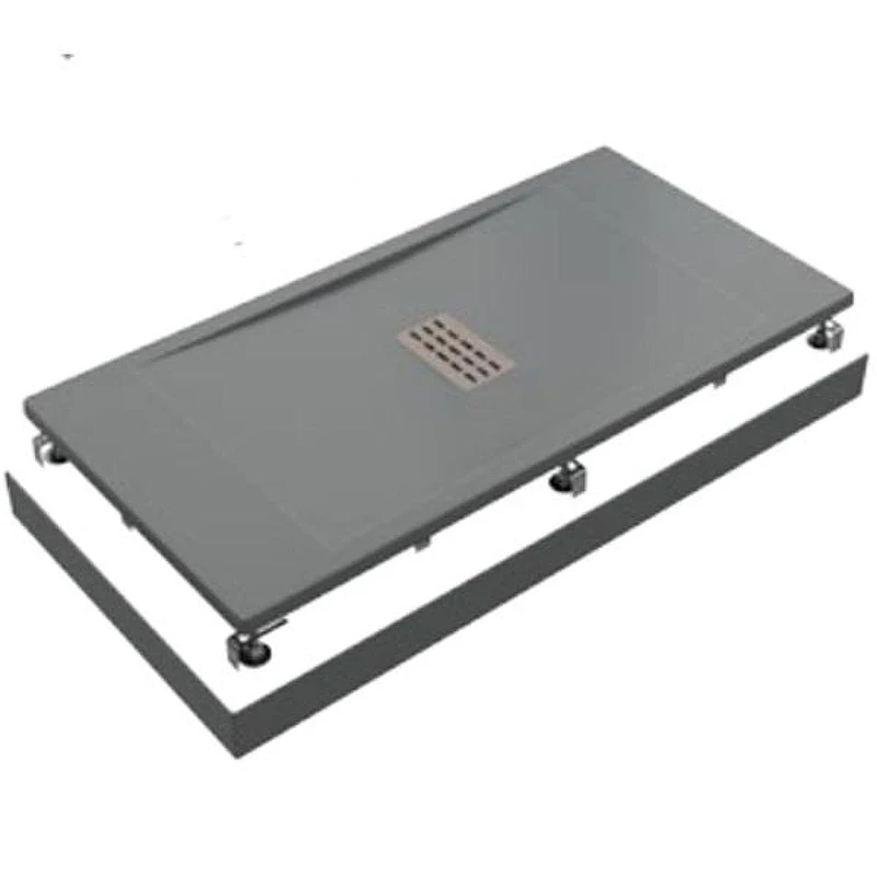 Душевой поддон из искусственного камня Good Door Flow 120x90 ЛП00104 Графит