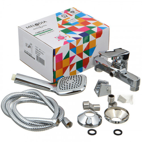 Смеситель для душа Melodia della vita Etude MDV30050 Хром латунь на стену