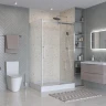 Душевой уголок BelBagno Marino 2 110x90 MARINO-2-AH-1-110/90-C-Cr профиль Хром стекло прозрачное