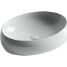 Раковина-чаша Ceramicanova Element 56 CN5033 Белая фарфор накладная
