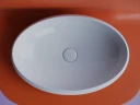 Раковина-чаша Ceramicanova Element 56 CN5033 Белая фарфор накладная